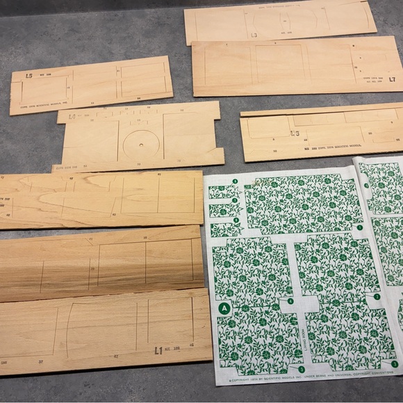 1:12 scale miniature living room furniture kits. - Picture 11 of 12